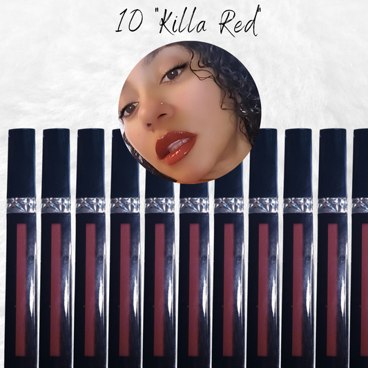 10 "Killa Red" LipStickGLOSS