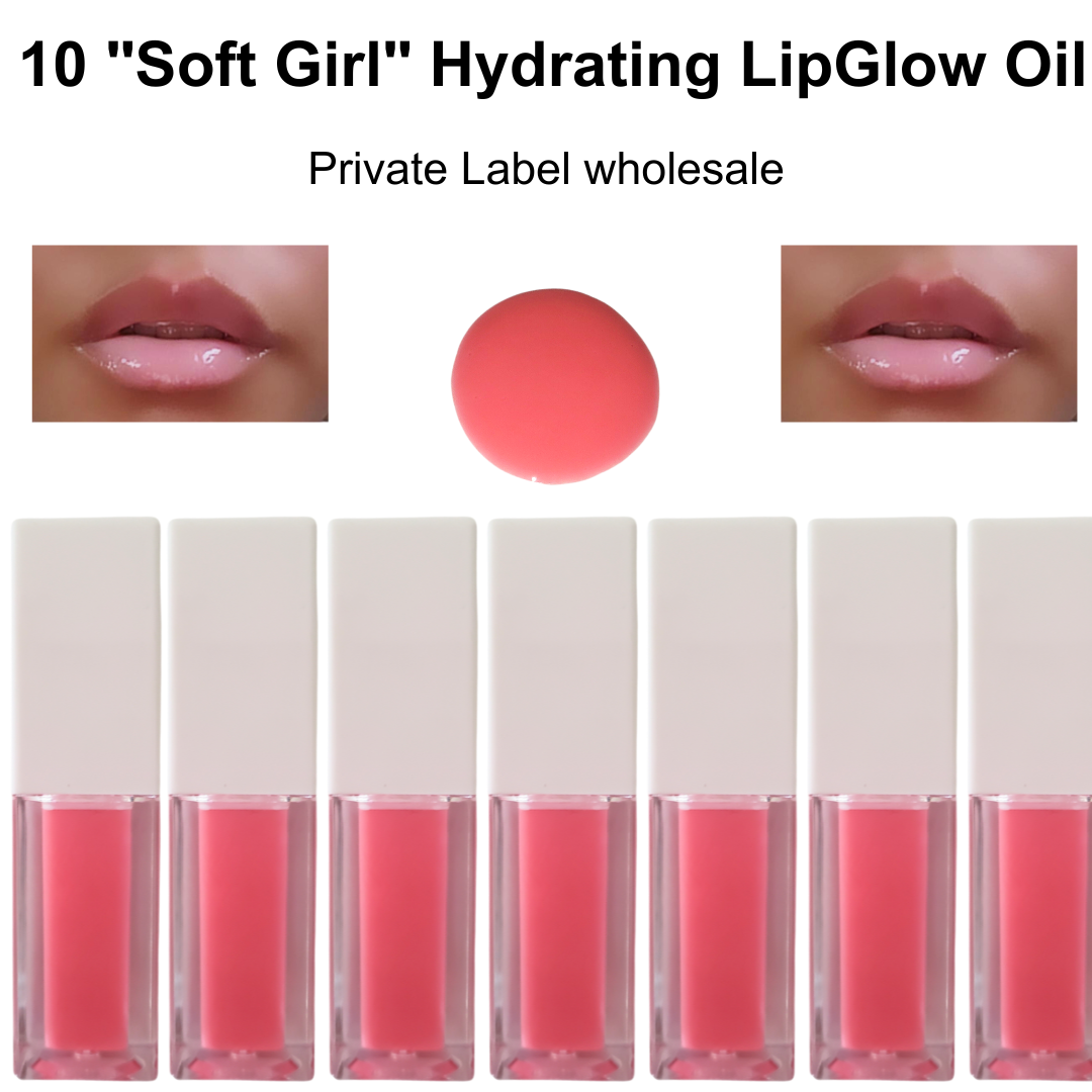 10 "Soft Girl" Hydrating LipGlow Oil