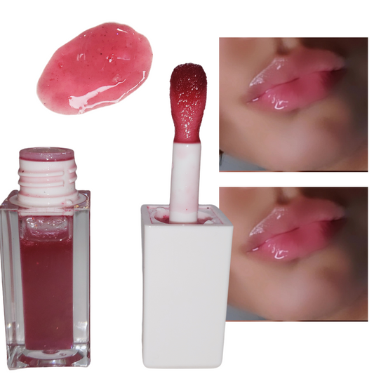 "Red Merlot " Hydrating LipGlow Oil