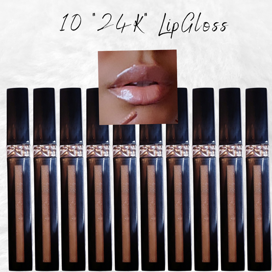 10 "24k" Lipgloss