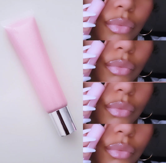 "Baby pink" lipgloss