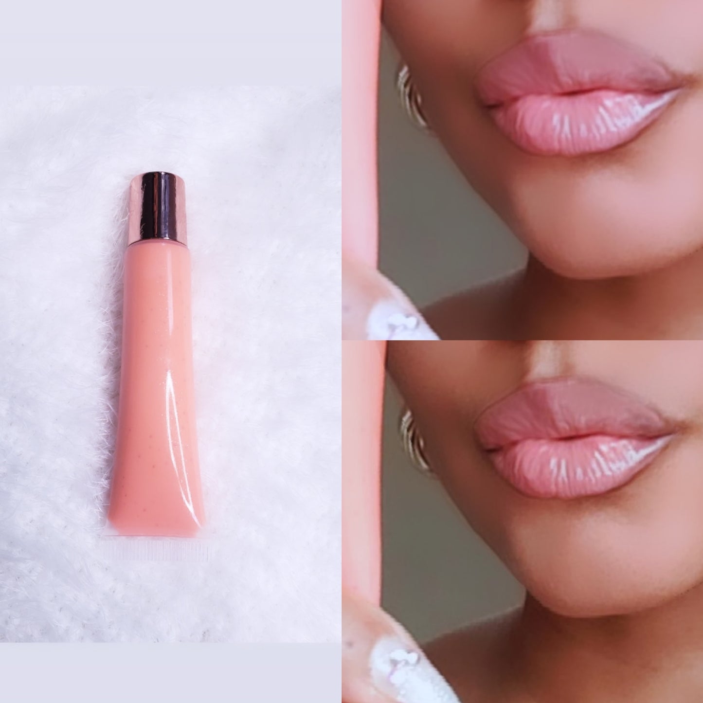 "Peachy Pink" lipgloss